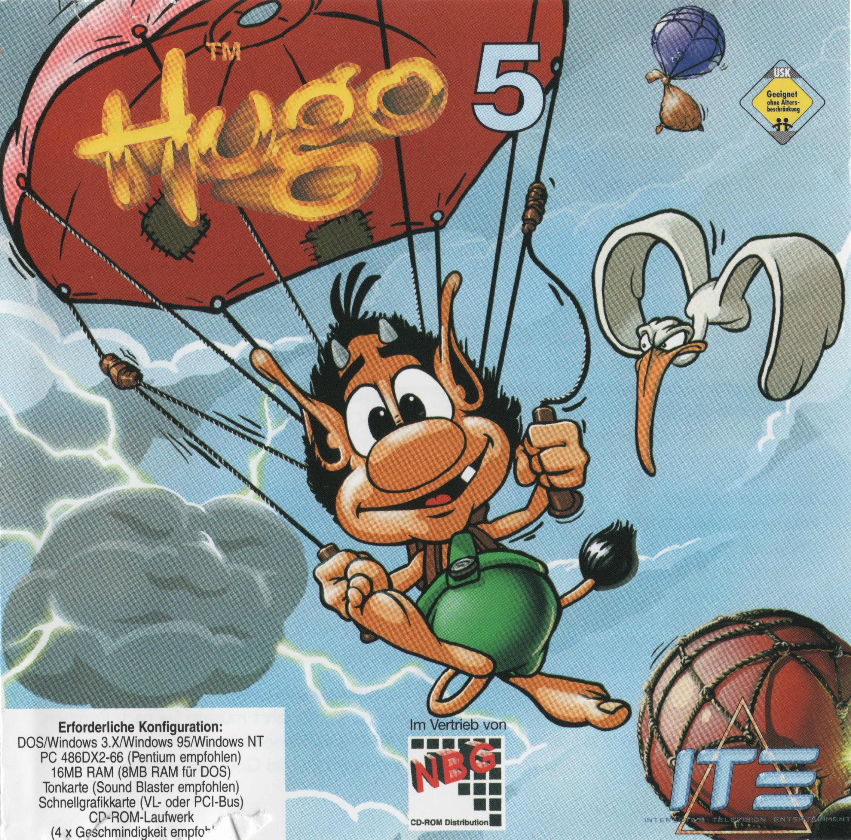 Hugo MS dos 1997. Hugo 5.0.4. Hugo 5